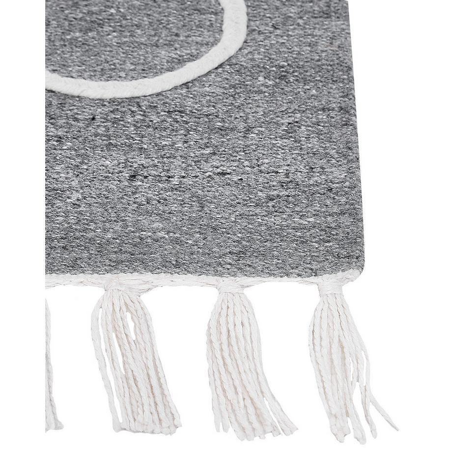 Beliani Outdoorteppich aus Polyester Boho YAVU  