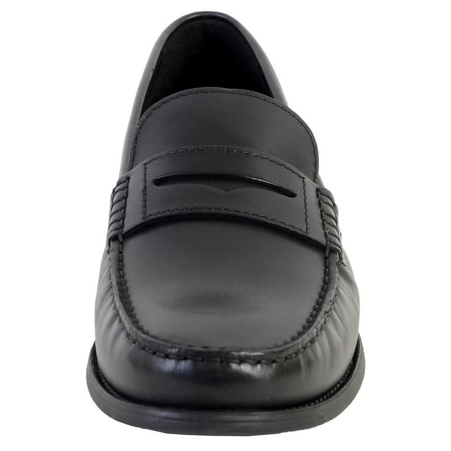 GEOX New Damon Glattleder Mokassins  