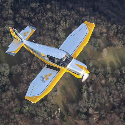 Geschenkidee  Flug im Flugzeug über die Alpen (für 1 Person) 