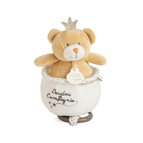 DouDou et compagnie  Musikspieluhr Prinz Bär (14cm) 