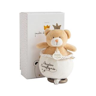 DouDou et compagnie  Musikspieluhr Prinz Bär (14cm) 