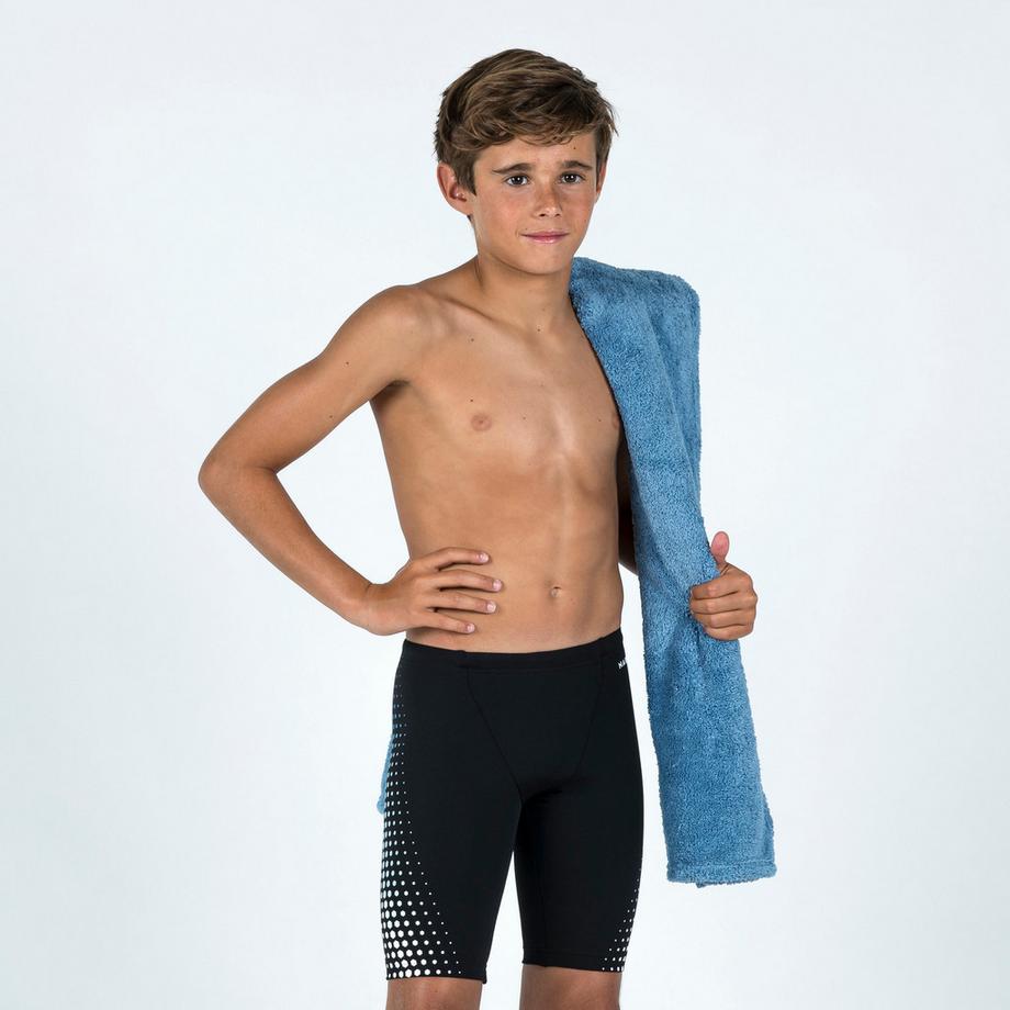 DECATHLON  Maillot de bain jammer garçon Fitib synthétique 