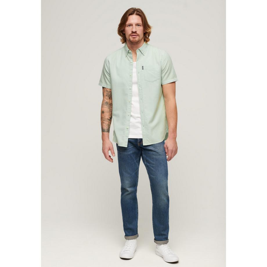 Superdry Camicia Oxford Maniche Corte  