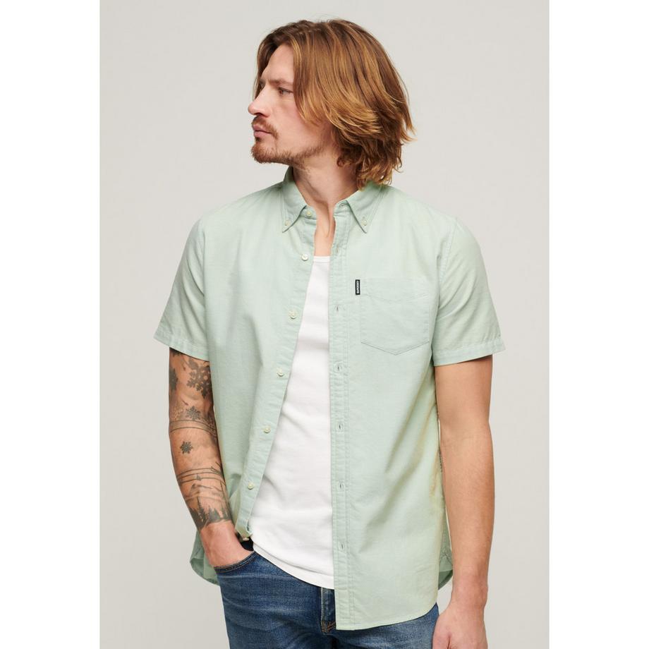 Superdry Camicia Oxford Maniche Corte  