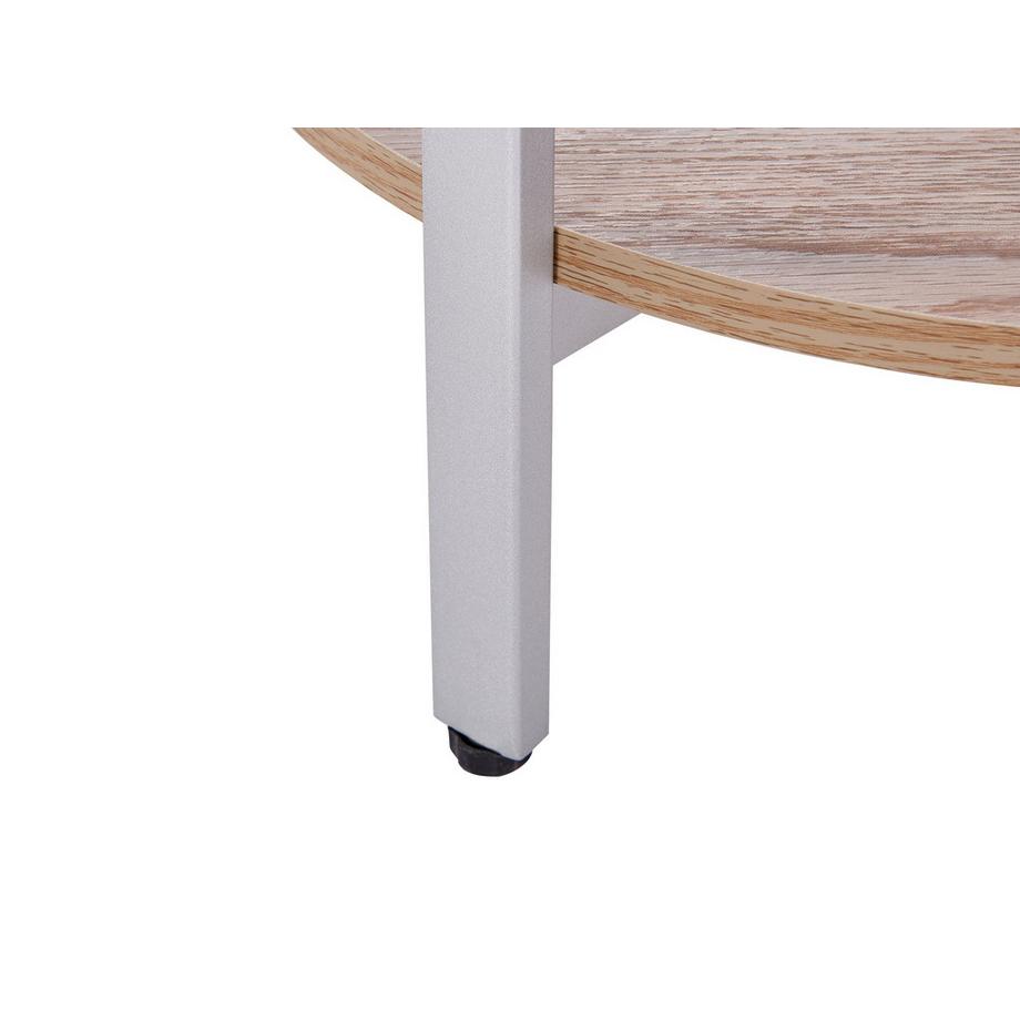 Beliani Table d'appoint en Métal Moderne LOVELL  