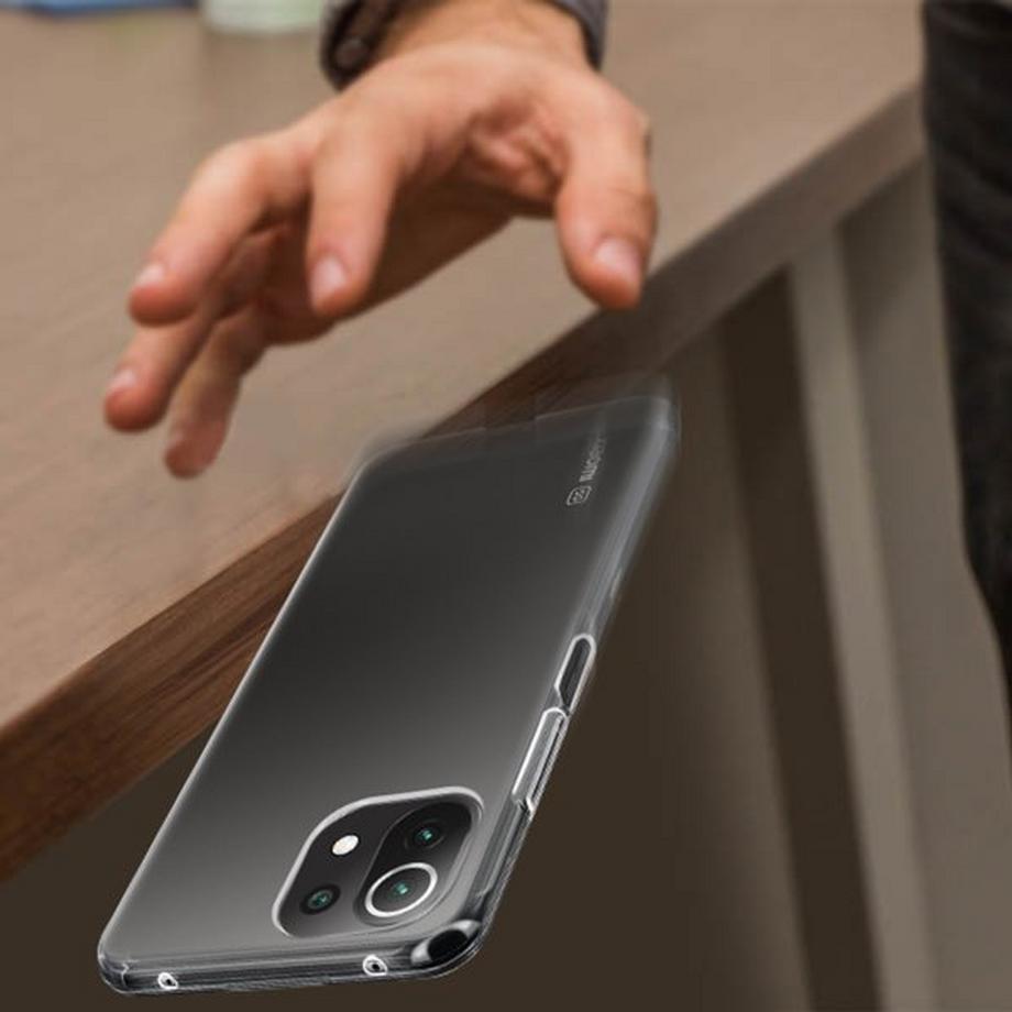 Avizar  Coque Xiaomi Mi 11 Lite Transparent 