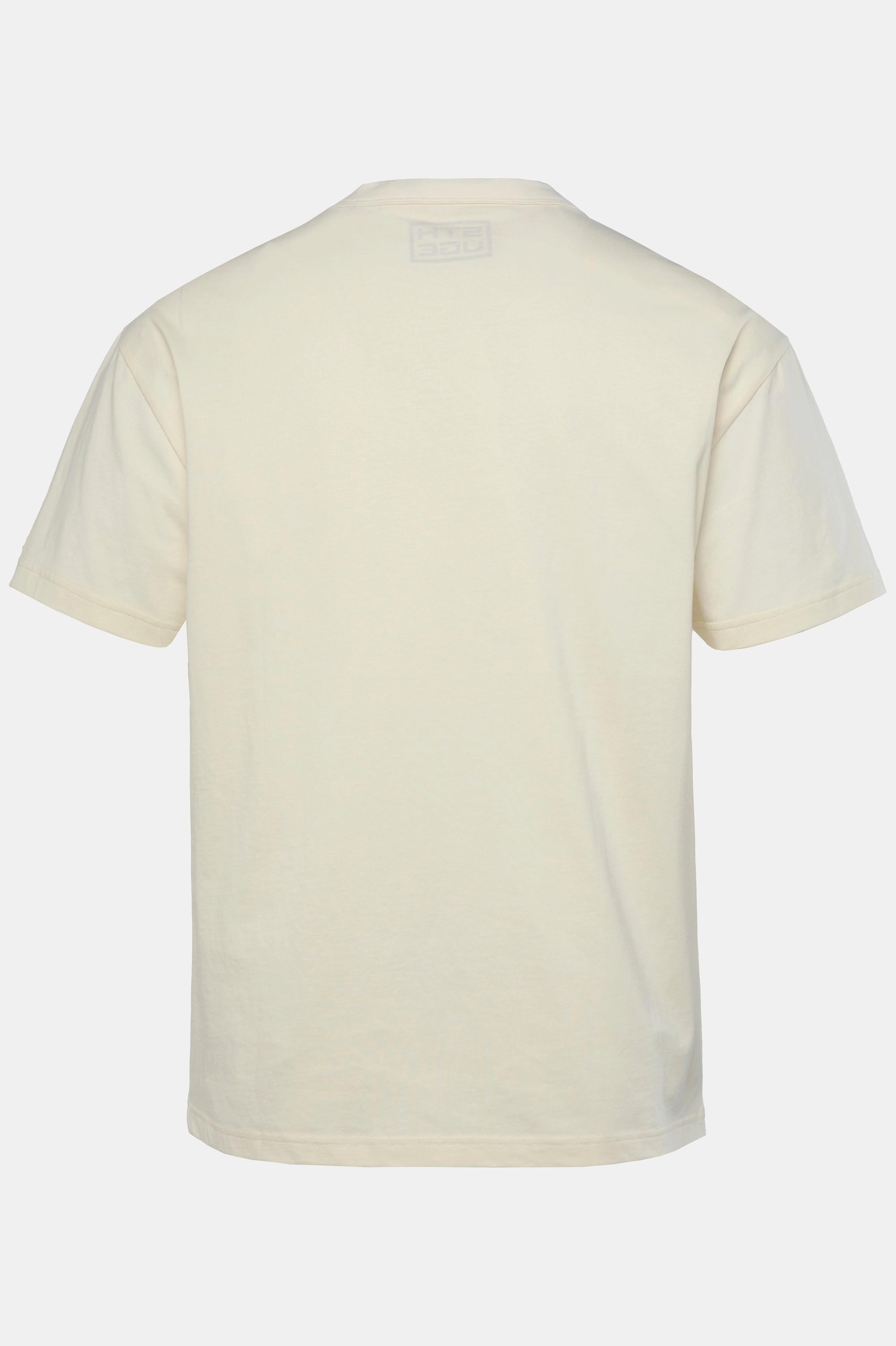 Sthuge Oversized Halbarm T-Shirt mit Brustprint  