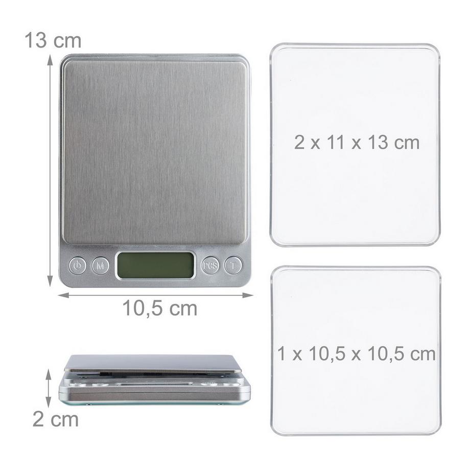 B2X Digitale Präzisionswaage  