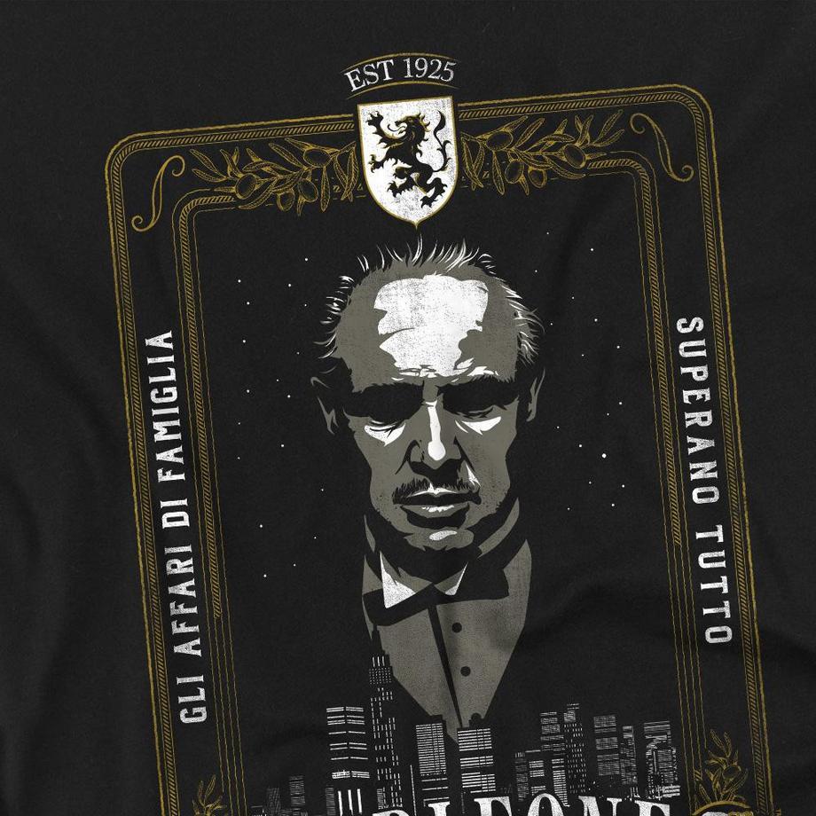 The Godfather Corleone T-Shirt Stampa Grafica  