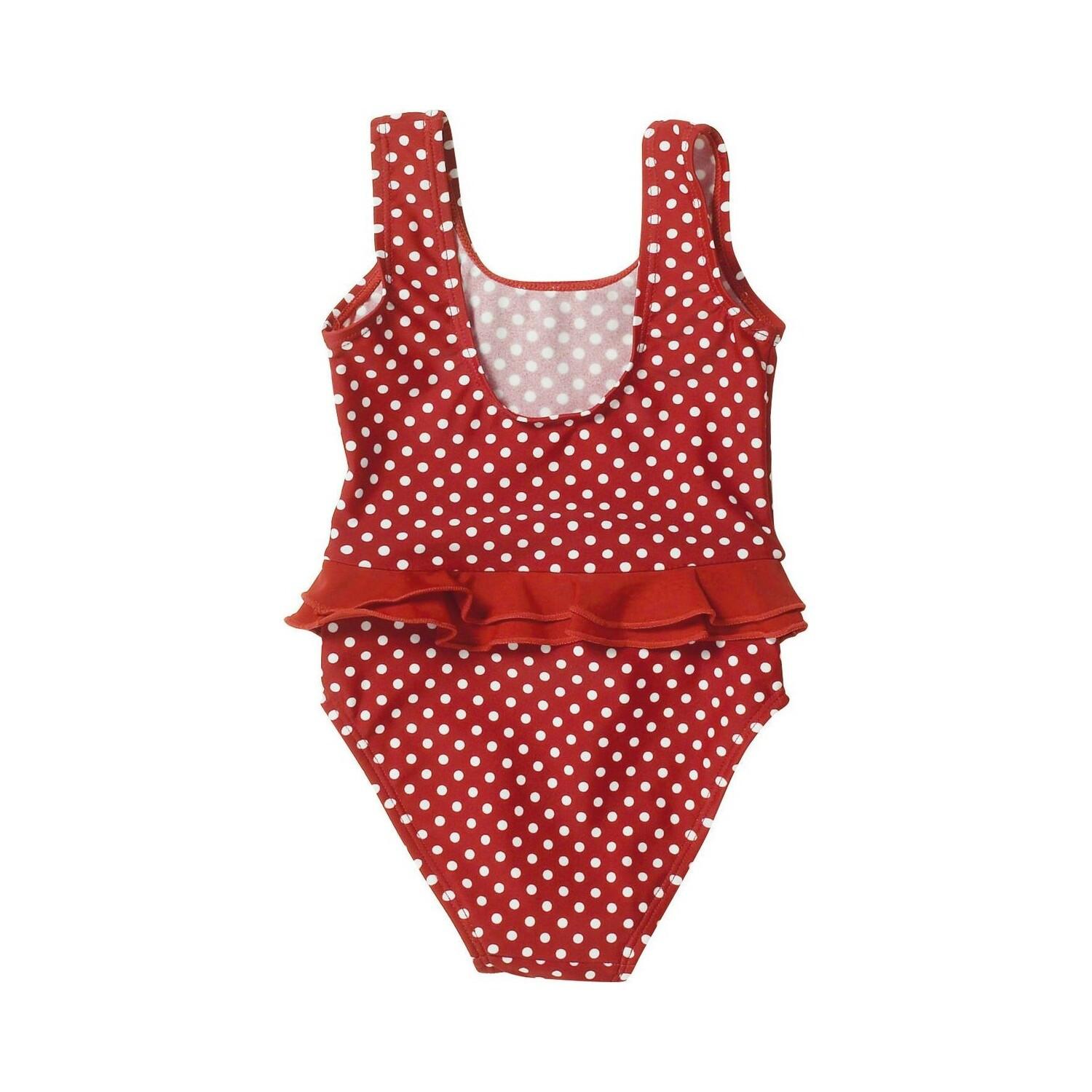 Playshoes  maillot de bain 1 pièce à points avec protection uv jeune enfant 