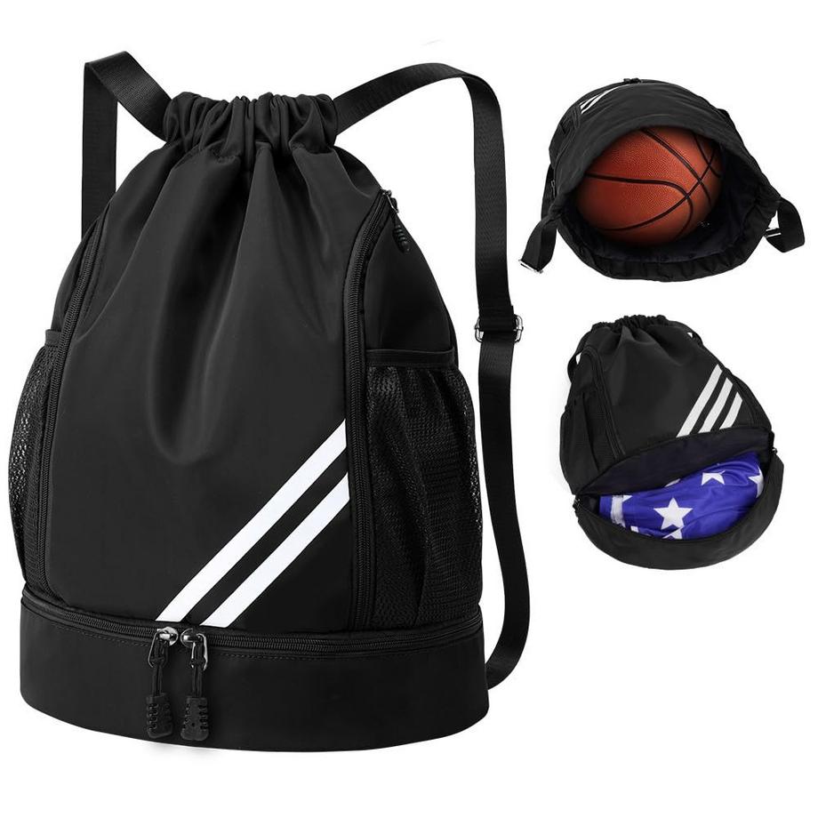 Only-bags.store Zaino sportivo con cordino grande capacità  