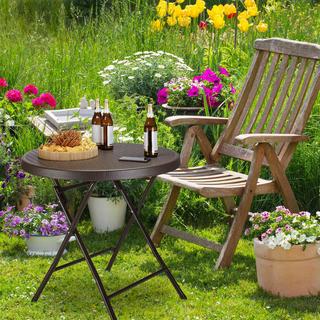 B2X Table de jardin pliante BASTIAN  