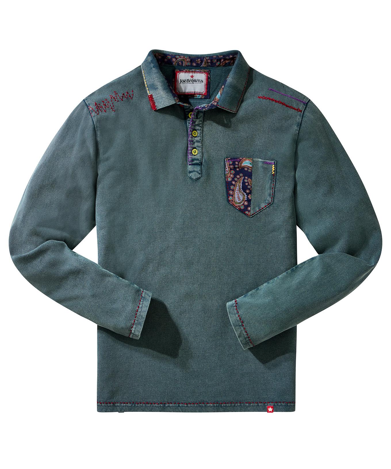 Joe Browns Polo-Shirt Kontrastkante  