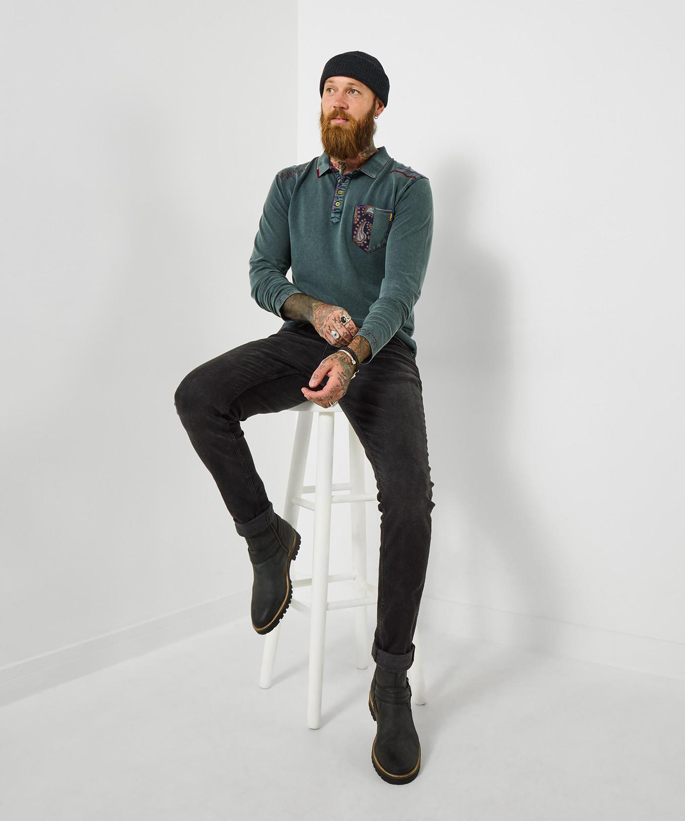 Joe Browns Polo-Shirt Kontrastkante  