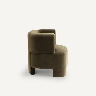 AM.PM Fauteuil velours petit modèle  