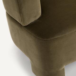 AM.PM Fauteuil velours petit modèle  