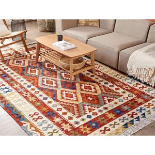 Beliani Tapis en Laine Boho OSHAKAN  