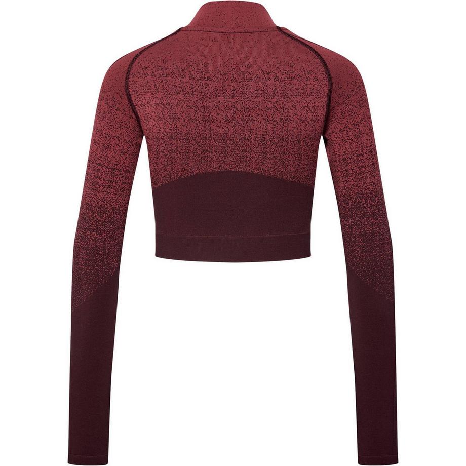 Hummel  angarmtrikot mit 1/2 nahtosem reißverschuss, damen humme fade 