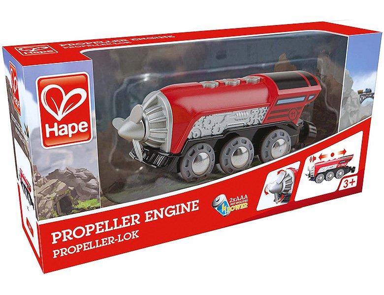 Hape  Eisenbahn Propeller-Lok 