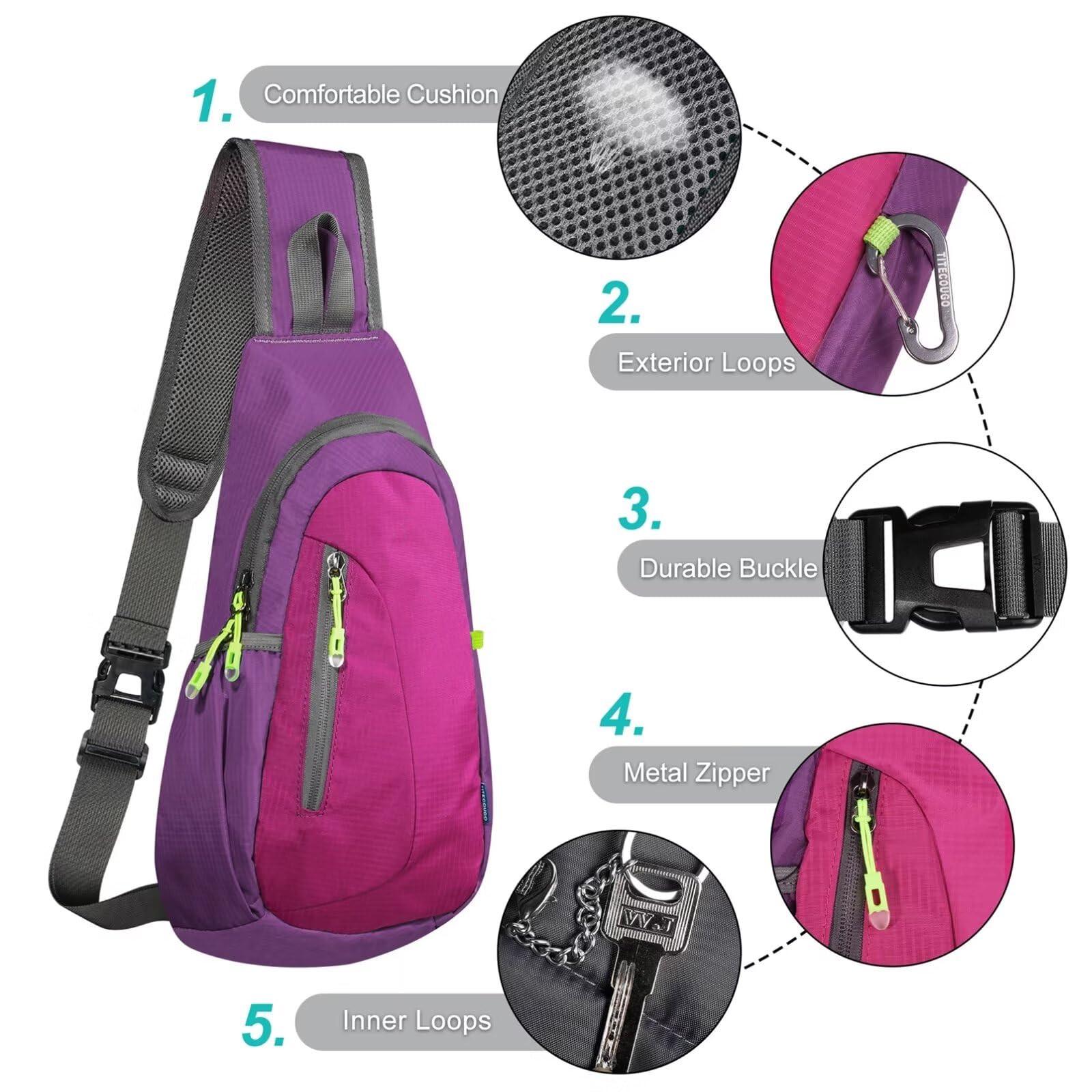 Only-bags.store Sac à bandoulière élégant avec 2 bandoulière large et chaîne détachable Sac pour téléphone portable  