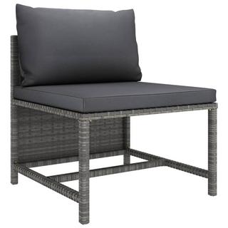 VidaXL Garten-sofa-set poly-rattan  