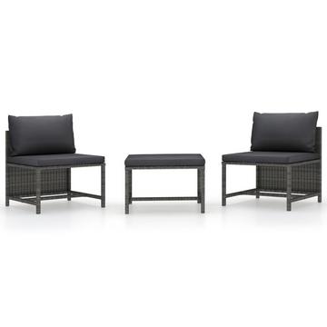 Garten-sofa-set poly-rattan