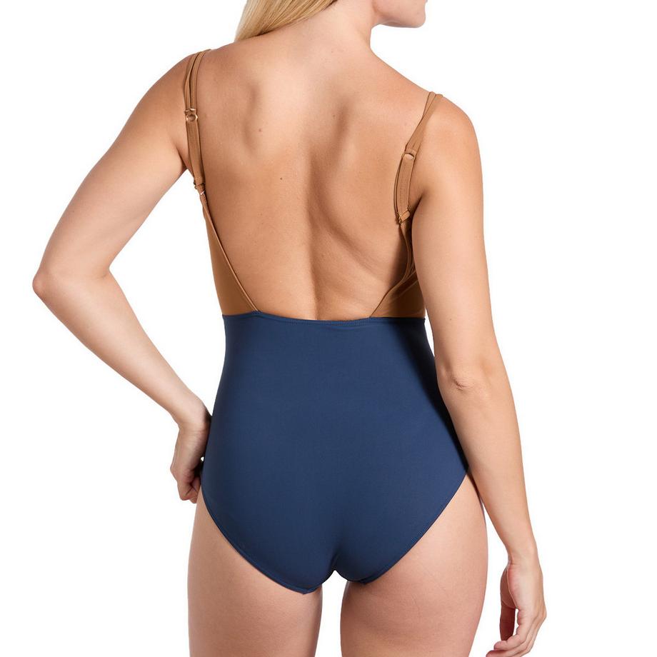 SUNFLAIR Costume da Bagno Intero Basic a Righe  