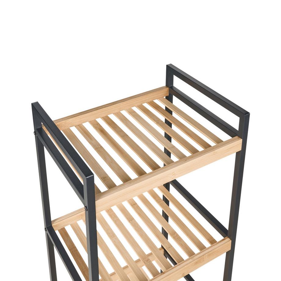 Beliani Mobile con 4 ripiani en Legno di bambù Moderno TAJZARA  