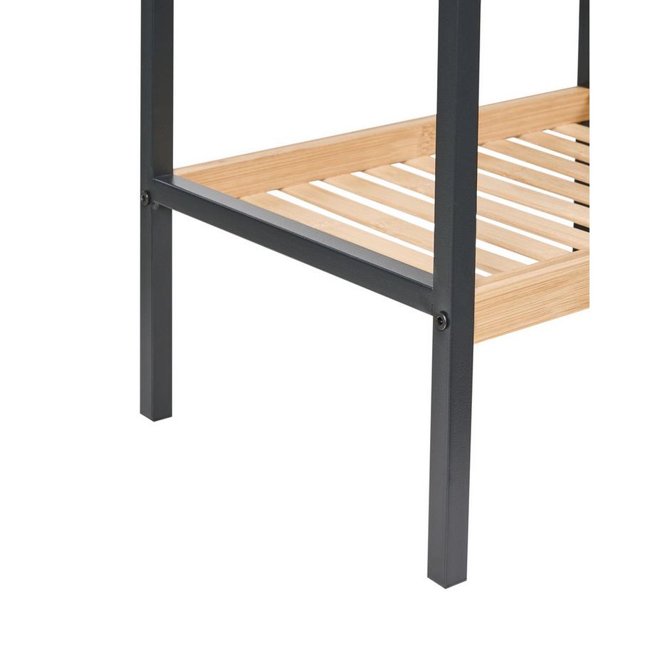 Beliani Mobile con 4 ripiani en Legno di bambù Moderno TAJZARA  