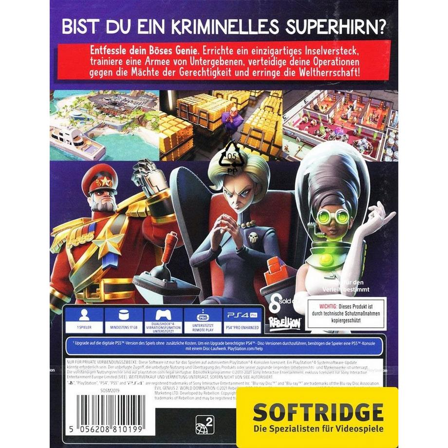 REBELLION  Evil Genius 2: World Domination 