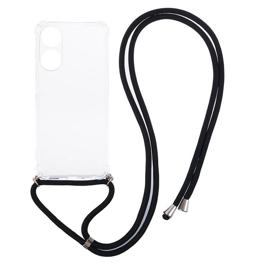 Cover-Discount  OPPO A58 5G / A78 5G - Coque avec bandoulière vert 