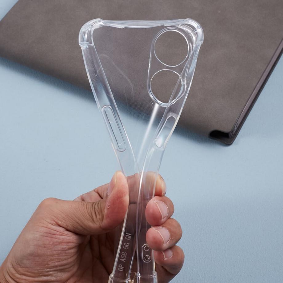 Cover-Discount  OPPO A58 5G / A78 5G - Coque avec bandoulière vert 