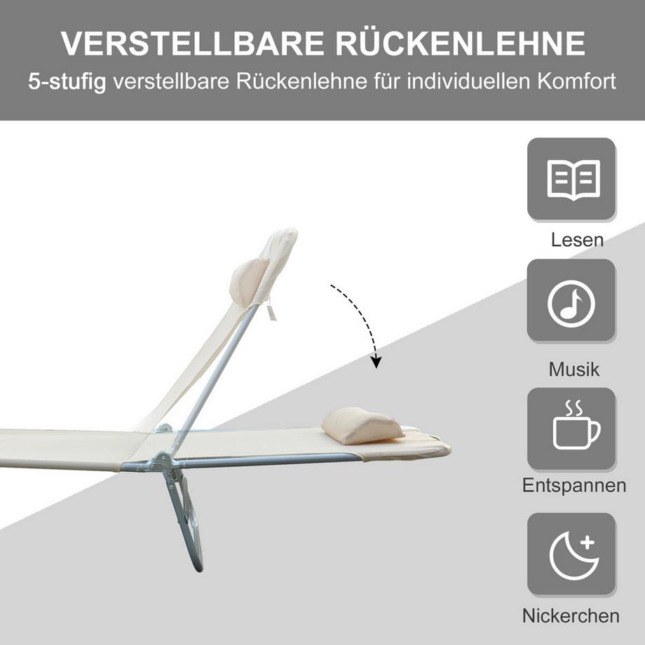 Outsunny Sonnenliege  