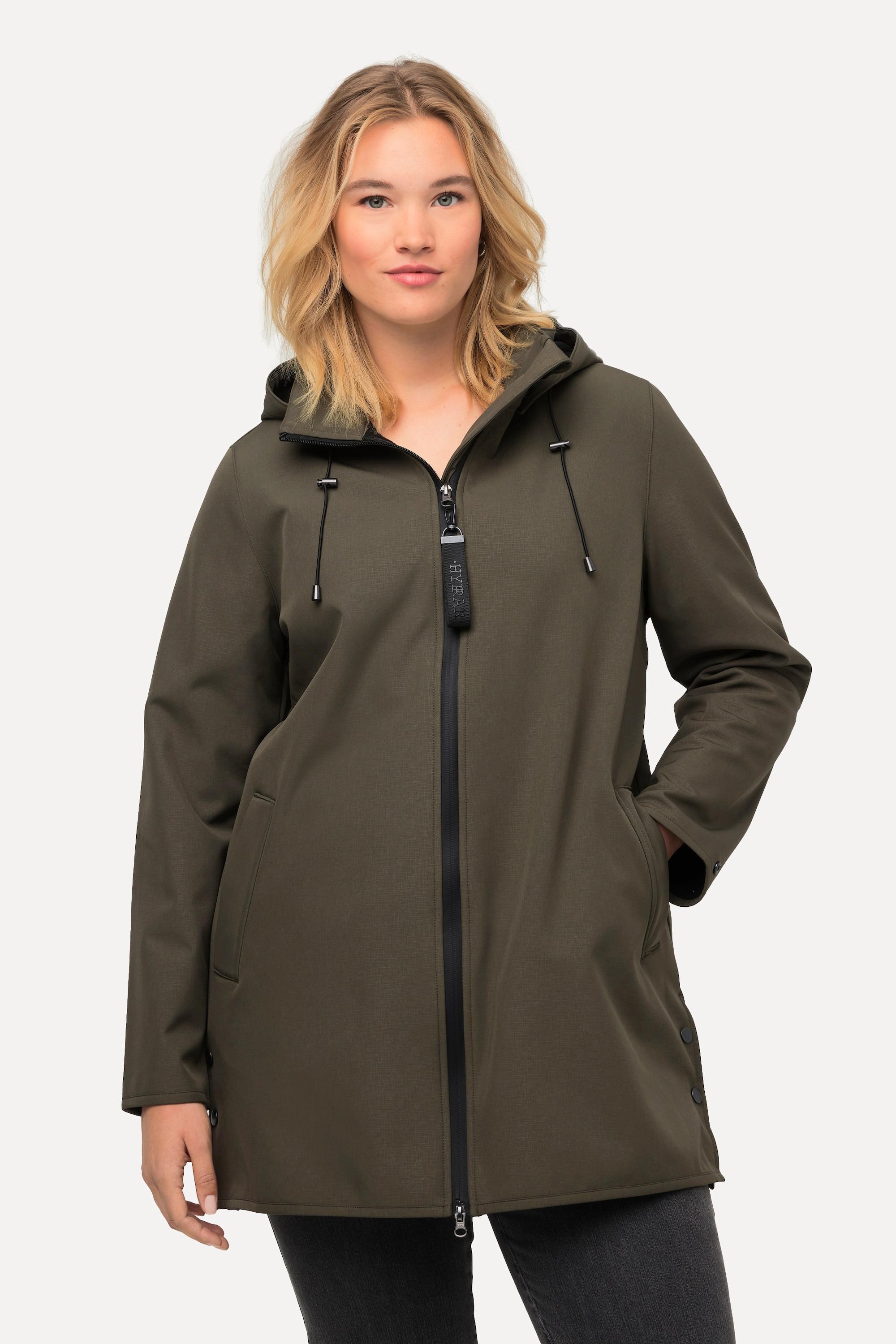 Ulla Popken  Giacca HYPRAR di softshell idrorepellente con fodera di pile 