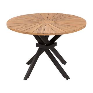 Beliani Table de salle à manger de jardin en Acacia Moderne CISSONE  