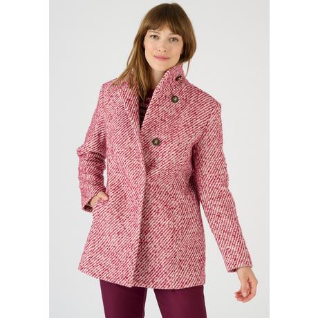 Damart  Manteau Thermolactyl mélange laine chiné 