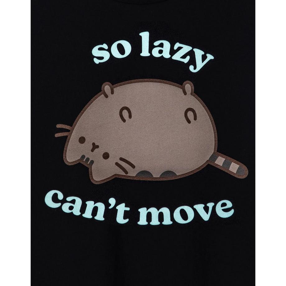 PUSHEEN T-shirt So Lazy Can't Move  