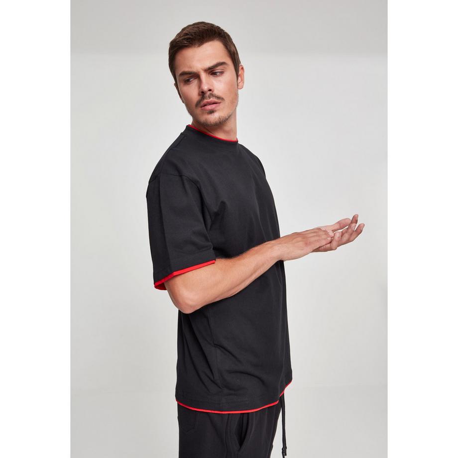 URBAN CLASSICS T-Shirt Bordure Contrastante  