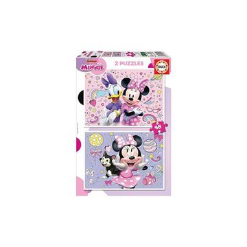 Puzzle Disney Minnie (2x48)