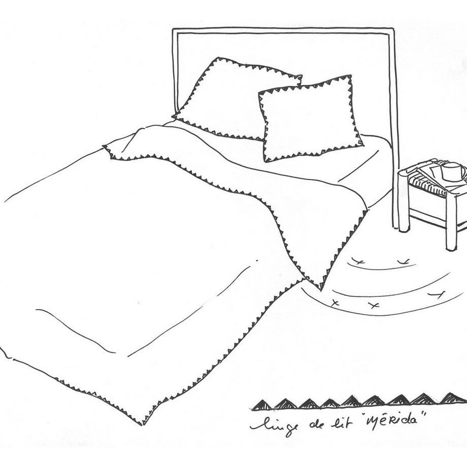 La Redoute Intérieurs Housse de coussin Merida  