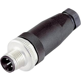 Binder  Sensor-/Aktor-Steckver, unkonfektioniert M12 Stecker, gerade Polzahl: 12 1 St. 