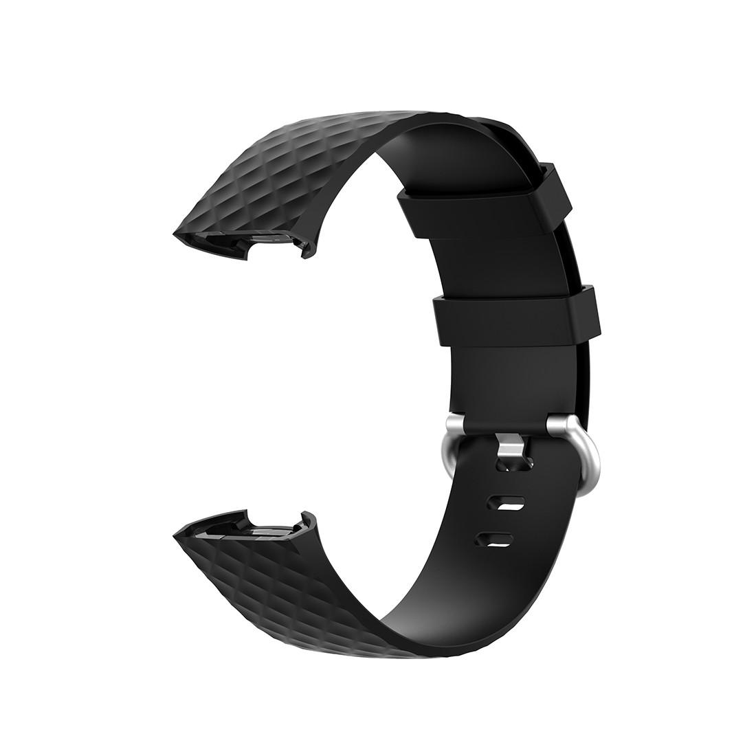 Cover-Discount  Fitbit Charge - Bracciale Sportivo In Silicone A Scacchi 