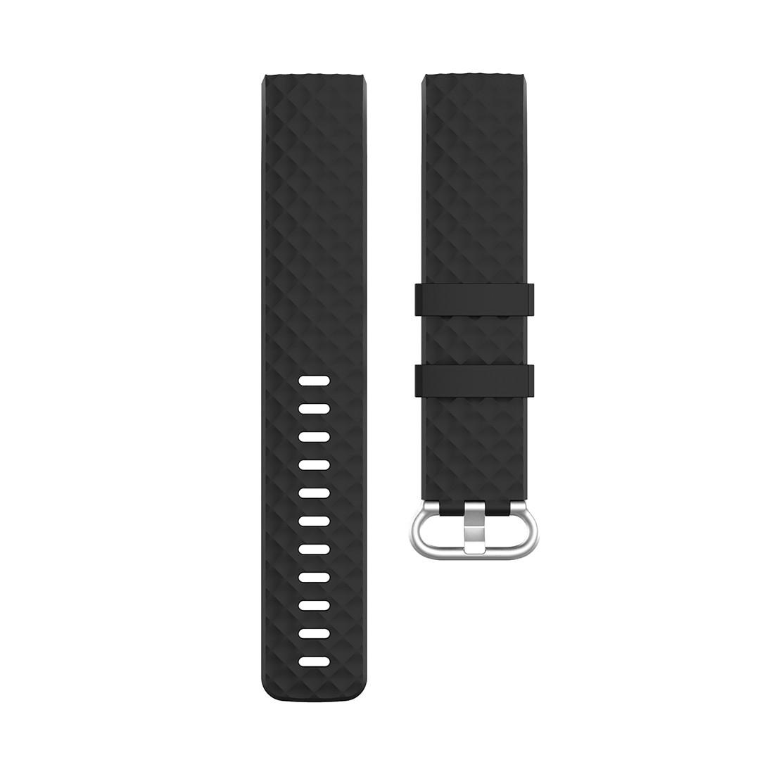 Cover-Discount  Fitbit Charge - Bracelet Sport En Silicone à Carreaux 