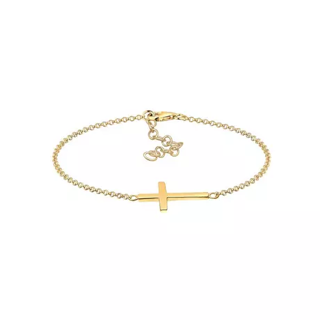 Elli  Bracelet Symbole De La Croix Doré