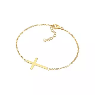 Elli  Bracelet Symbole De La Croix Doré