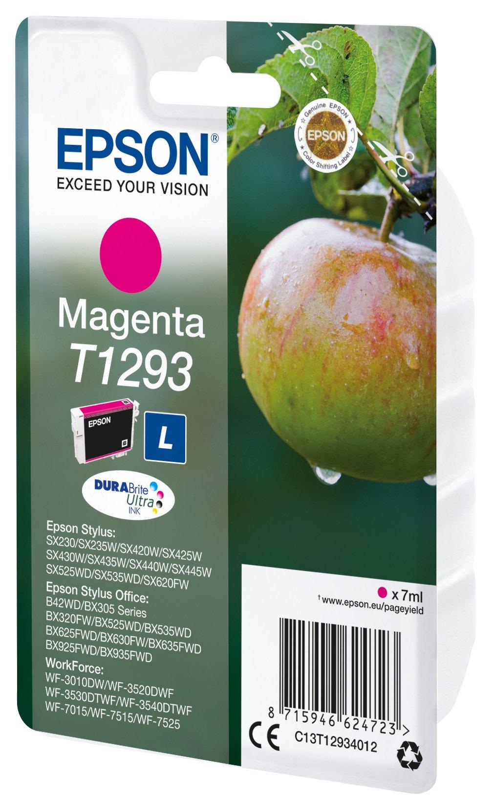 EPSON  Singlepack Magenta T1293 DURABrite Ultra Ink 