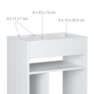 Northix Etagenwagen für Büro, Bad & Küche  