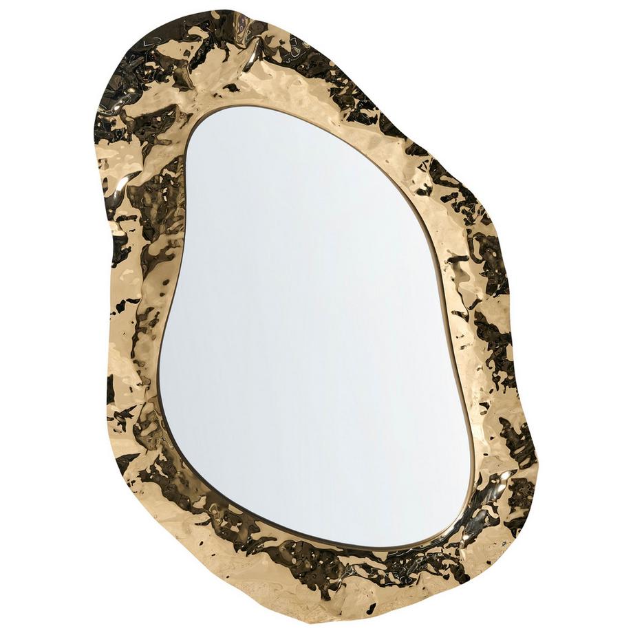 Beliani Specchio en Acciaio inox Classico JOSSIGNY  