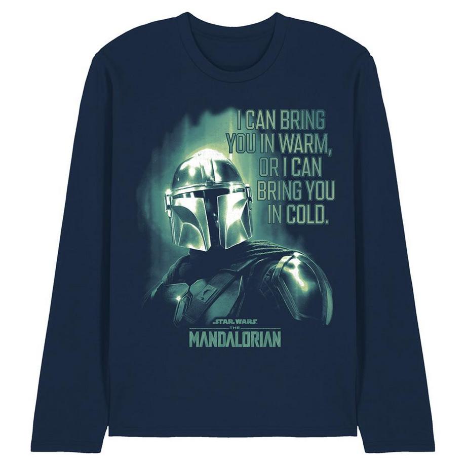 Bring You In Cold Maglietta Citazione Manica Lunga
