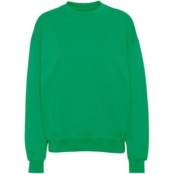 Sweatshirt mit Rundhalsausschnitt  Organic oversized kelly green